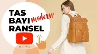 isi Tas Bayi Besar Ransel diaper bag Buccubag Pop Caramel