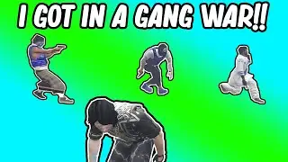 I Got In a GANG WAR In GTA RP