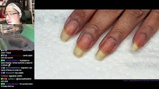 Post 12DOCNA Big Chop | Cutting My Nails & Black Holo Wish Mani | MSLP [Streamed 12/20/21]