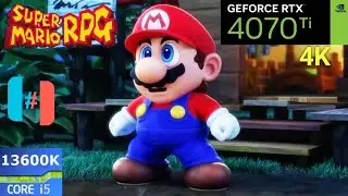 Ryujinx 1.1.1088 Super Mario RPG 4K 60FPS | RTX 4070 Ti + i5 13600K