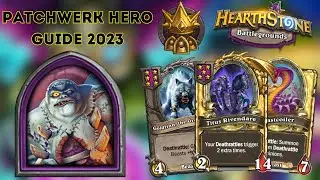 🎥 Patchwerk Hero Guide 2023: Dominating with 破布英雄! Hearthstone Battlegrounds