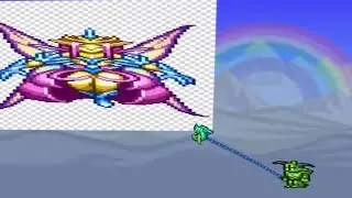 Terraria Pre golem daytime EOL with a flairon in master mode (Re-upload)