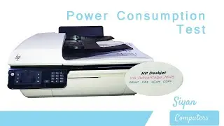 HP Deskjet 2645 Power Consumption Test | Siyan Computers