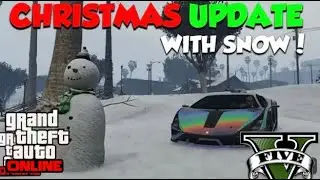 🔴 GTA ONLINE CHRISTMAS SNOW STREAM! NEW UPDATE DAY 15! #GTA #GTAV #CHRISTMAS #NEWUPDATE #gaming #RP