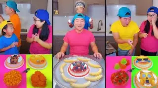 Emoji cake vs Skibidi toilet cake ice cream challenge! 