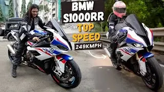 32,000,00 Ki Bike Chalai - BMW S1000rr || RiderGirl Vishakha🇮🇳