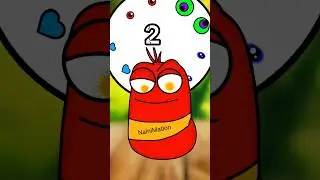 Which one is Correct Red Larva eyes? 1? 2? 3? 4? 5?