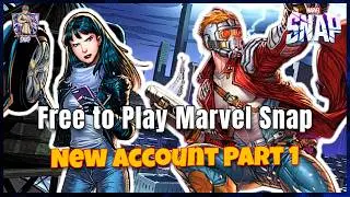 Playing Marvel Snap for FREE (New Account Guide - Part 1)