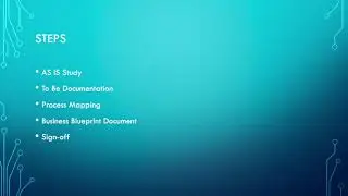 ERP Implementation Planning Process