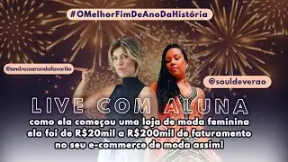 Ela foi de R$20mil a R$200mil de faturamento no seu e-commerce de moda assim!