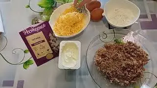 Вафли из тунца с сыром😋