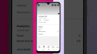 youtube short video pe thumbnail kaise lagaya | how to change youtube shorts thumbnail #shorts