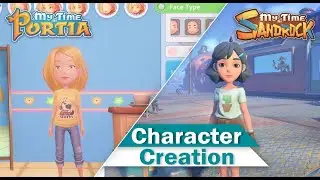 Character Creation | My Time at Sandrock vs My Time at Portia: What Changed? Ep. 1