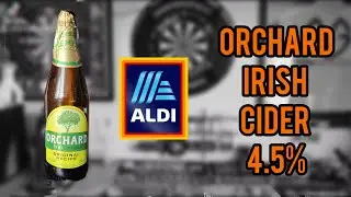Orchard Irish cider 4.5% - Aldi - review No. 1399