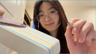 asmr erasing u + drawing you