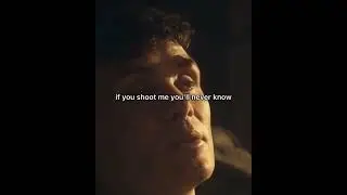 If you shoot me Thomas Shelby . PEAKY BLINDERS. #shorts #status #peakyblinders