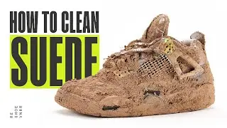 How To Clean SUEDE Air Jordan 4's