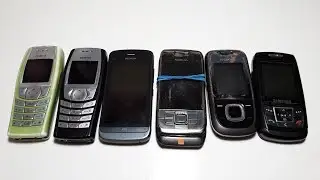 Купил 6 ретро телефонов Nokia за 100 гривен. Nokia 2680s, Nokia E65, Nokia 6610i, Nokia C5-03