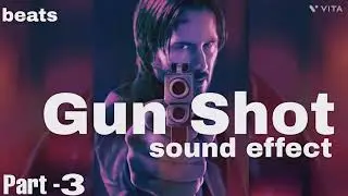 Gun shot sound effect | non copyright | free sound effect | part 3
