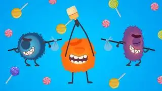 чистить зубы | Песня для чистки зубов! | Узнайте, как чистить зубы с СуперЗу