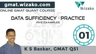 GMAT Data Sufficiency Practice Questions | DS Tutorials | 5 GMAT Sample Questions