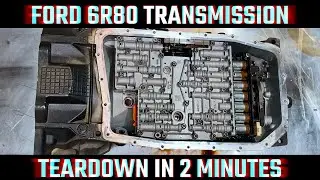 FORD 6R80 TEARDOWN TIMELAPSE | RANGER EVEREST F150 BT50 EXPEDITION TRANSIT | TRANSMISSION