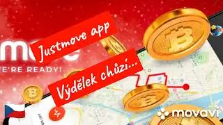 JustMove app - získání krypta pohybem/chůzí aneb walk2earn/move2earn