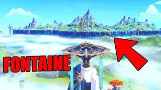 There's Is Something Strange About Fontaine Map  | Genshin Impact 4.0