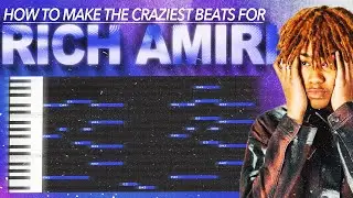 How To Make FIRE Beats For Rich Amiri From Scratch
