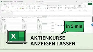 Aktienkurse in Excel anzeigen - Formel Börsenhistorie