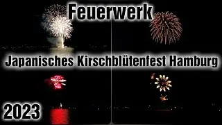 Fireworks Japanese Cherry Blossom Festival (Kirschblütenfest) Hamburg 2023 | [Clip]