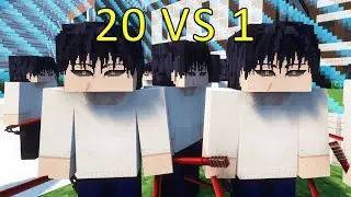 Minecraft 1.20.1 Jujutsu Kaisen Mod - 20 VS 1 Sukuna