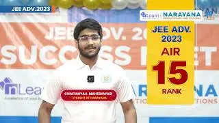 AIR 15th Rank Chaitanyaa Maheswari JEE Advanced 2023
