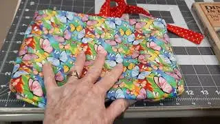 Book bag padded and lined