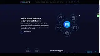 ICO Crypto - Bitcoin and Cryptocurrency Landing Page HTML Template