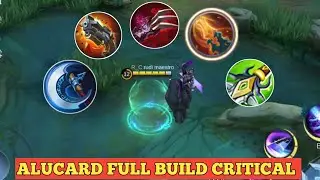 NEW BUILD ALUCARD FULL CRITICAL 2023‼️ITEM TERSAKIT SEASON 29|Mobile Legends