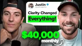 Justin was a confused freelancer to having clarity with $40k/mo running a team (CASE STUDY)