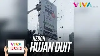 HEBOH!! Hujan Duit di Kuningan