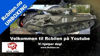 Unboxing - M4A3 Sherman - Battle Tank 1:16 - Airgun & IR
