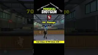 Most Powerfull Shotgun in Free Fire 😱 || M590 Gun Review 🔓 ! #shorts