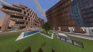 Minecraft : City Finish ( Time lapse )