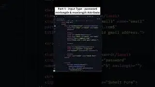 Master HTML Input Password: Maxlength & Minlength Attributes Explained! 
