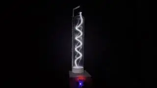 plasma spiral lamp experimentation