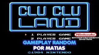 Matias juega Clu Clu Land [NES] (edición random)
