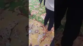 Самый большой и дорогой ковер Иранский