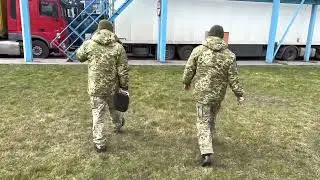 Ukrainian Forces Handheld X-Ray Training.