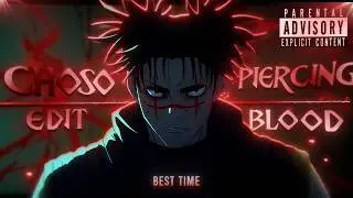 Choso Kamo🩸Best Time - [Edit/AMV] - 4K!