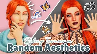 Giving Townies Random Aesthetics! 😲 | Sims 4 Create-a-sim Challenge