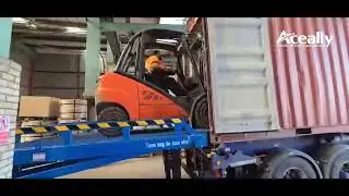 Mobile Dock Yard Ramp Forklift Ramps | Warehouse Storage Solutions-Aceally