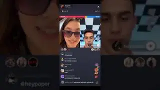 heypoper ve heyysila canlı yayında kapışma (tiktok cezalı) Sılanın tiki